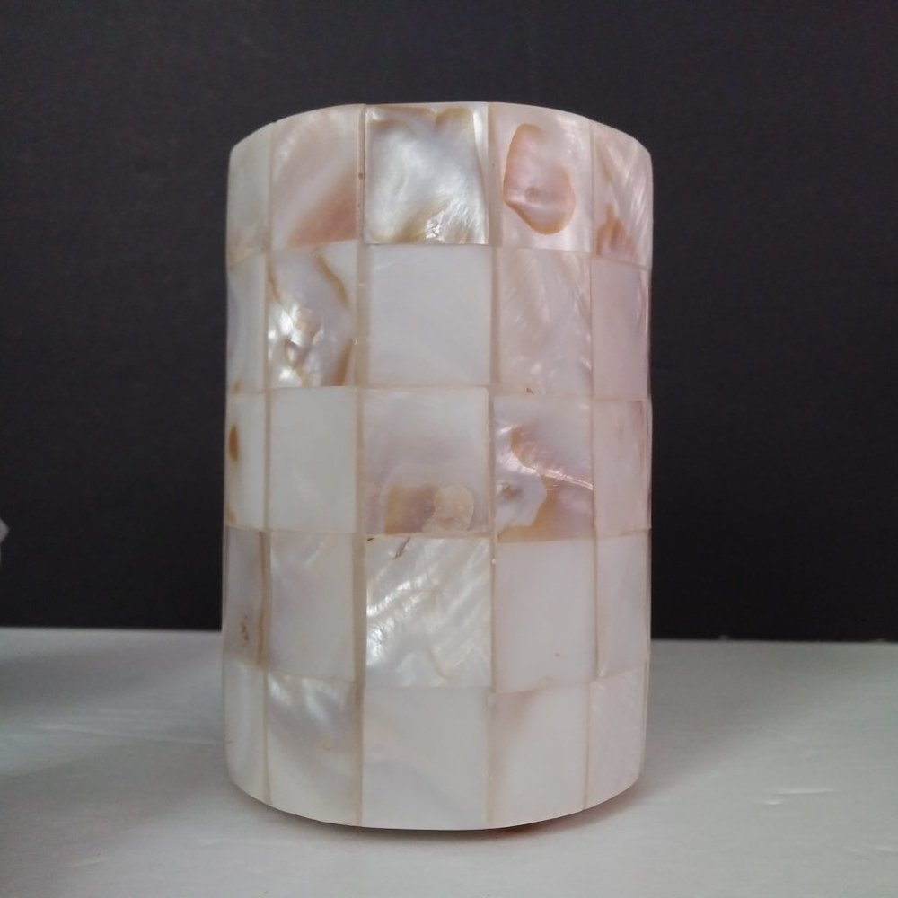 Mother of Pearl Holder Vintage - Picture 7 of 9